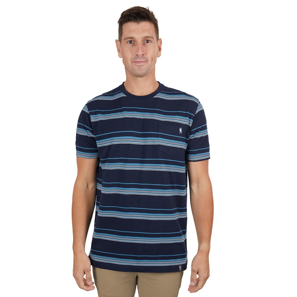 Thomas Cook Mens T-shirt | Shaun | Navy / Blue
