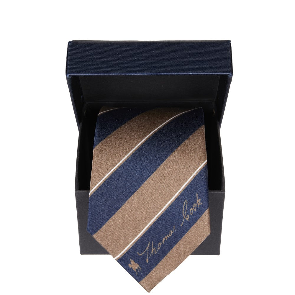 Thomas Cook Tie | Clyde | Navy / Tan