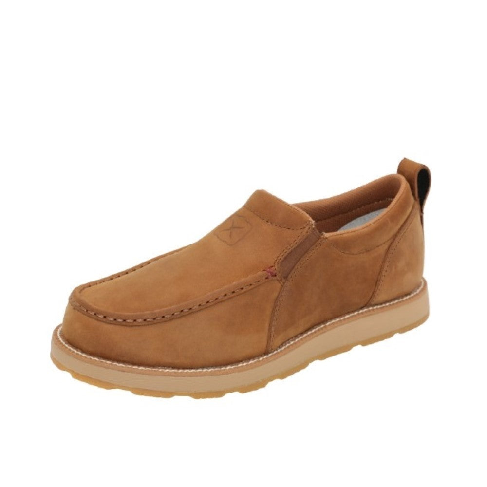 Twisted X Mens Boot | Cellstretch Wedge Slip-On | Lion Tan