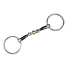 Blue Alloy Loose Ring Training Snaffle Bit