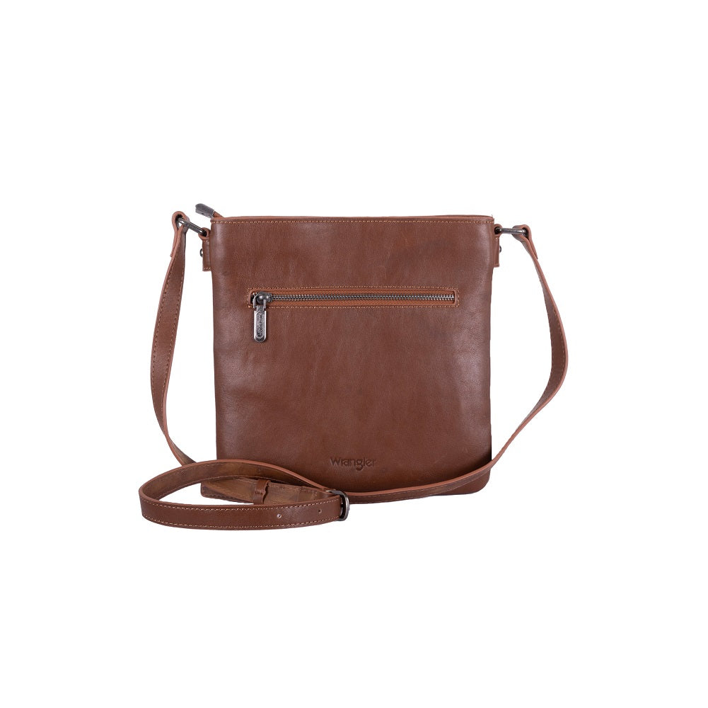 Wrangler Sling Bag For Leather Crossbody Bag in Natural