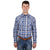 Wrangler Mens Shirt | Nigel | Long Sleeve | Navy / Blue Check
