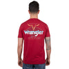 Wrangler Mens T-shirt | Beau | Red
