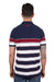 Wrangler Mens Polo Shirt | Dion | One Pocket | Red / Navy
