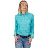 Wrangler Womens Shirt | Gabby | Aqua
