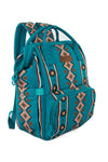 Wrangler Southwestern Backpack / Baby Bag | Turquoise