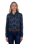 Wrangler Womens Western Shirt | Patria | Navy