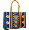 Wrangler SouthWestern Tote Bag | Navy