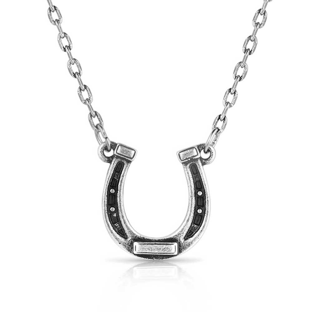 Montana Silversmith Necklace | Horseshoe Pendant