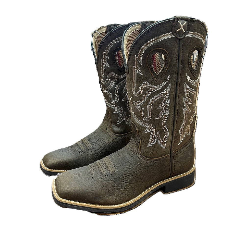 Twisted X Mens Boots | Top Hand | Taupe / Brown