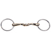 Curved Gold Training Snaffle