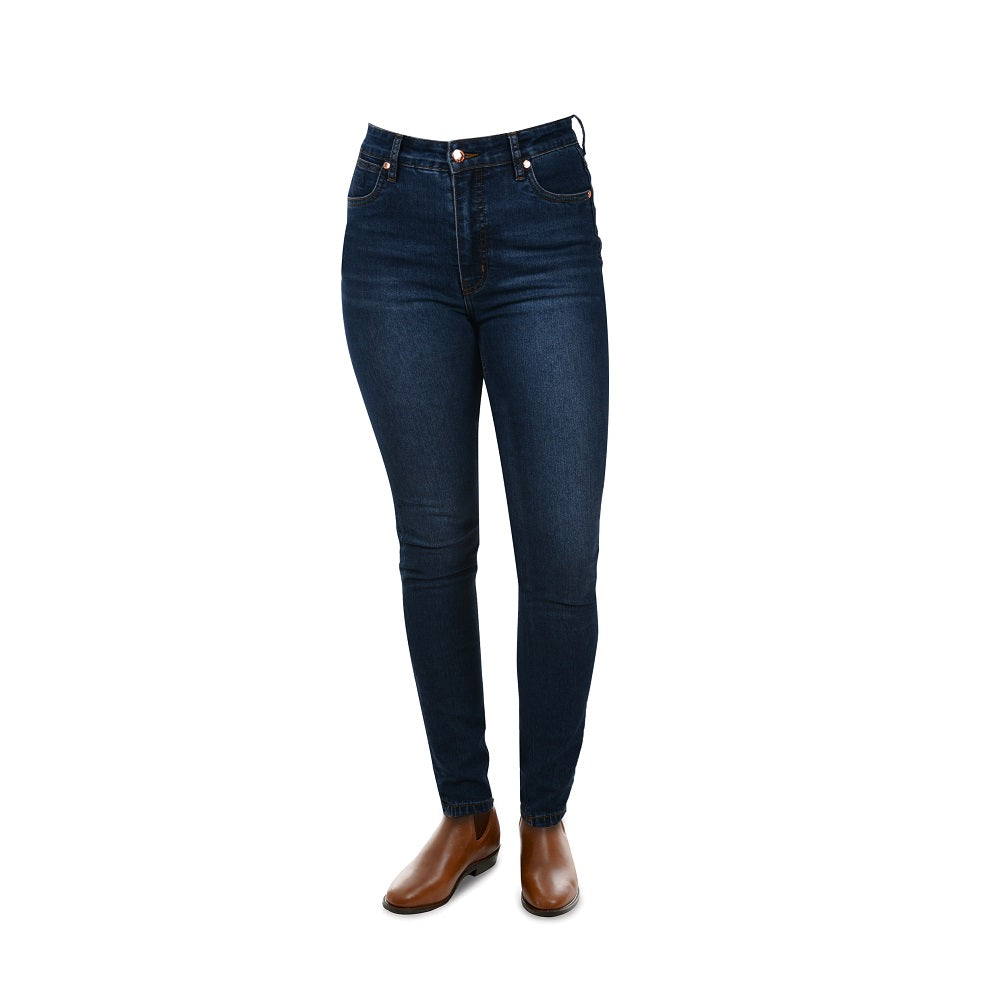 Thomas Cook Womens Crystal Skinny Jean | High Waist | 30 Inch Leg