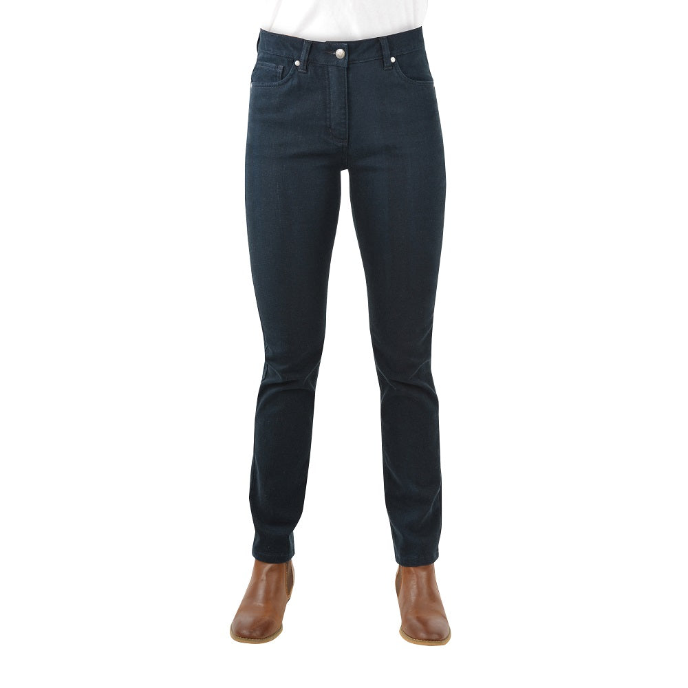 Thomas Cook Womens Jean | Coloured Wool | Navy