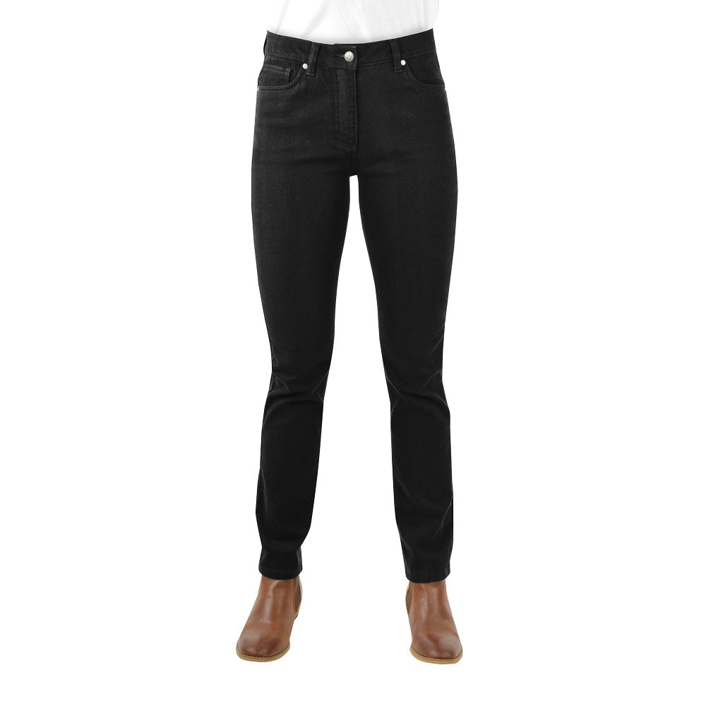 Thomas Cook Womens Jean | Coloured Wool | Black