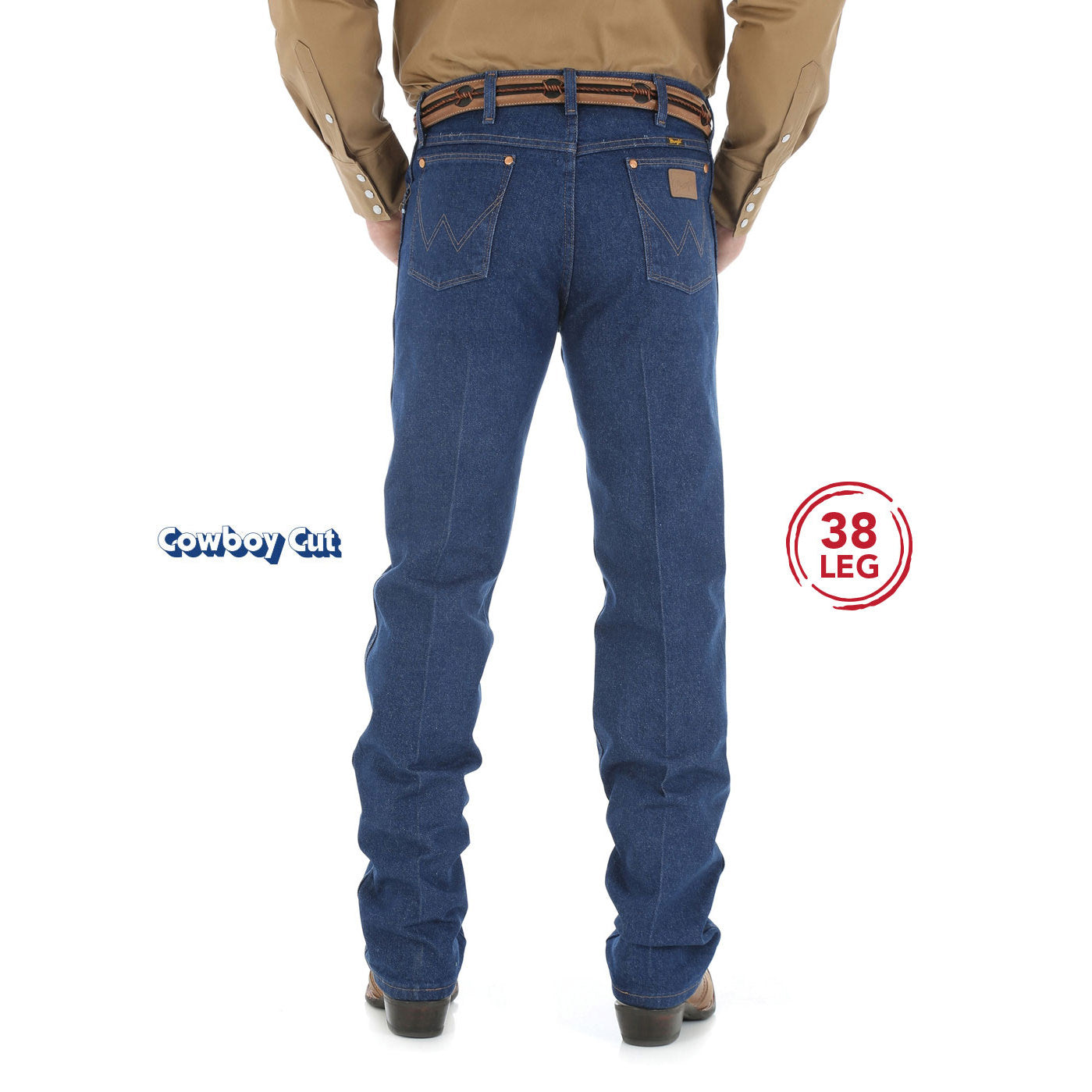 Wrangler Mens Jeans | Cowboy Cut Original | 13MWZPW | 38 Leg